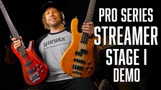 : Warwick ProSeries Streamer Stage I 4- & 5-String Demo | w. Kade Turner