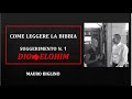 "DIO - ELOHIM" - SUGGERIMENTO N.1 - MAURO BIGLINO