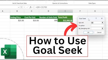 Doelzoeken gebruiken in Excel (snel en eenvoudig)