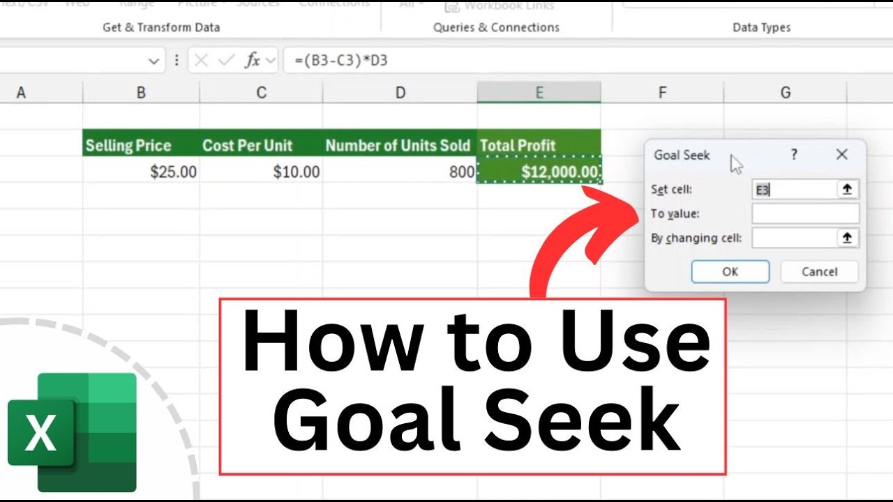 How to Use Goal Seek in Excel (Quick and Easy) - YouTube