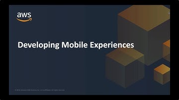 AWS ANZ Webinar Series - Build Web Based and Native Mobile Apps