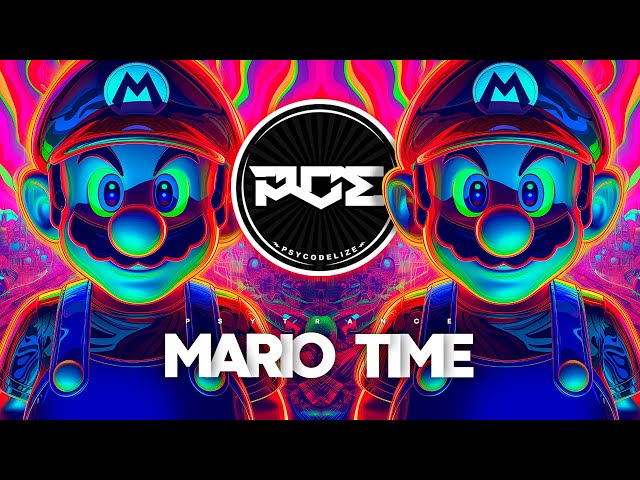 PSYTRANCE ● MARIO TIME - (STACK REMIX) Super Mario Bros Main Theme class=