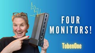 TobenONE DisplayLink Docking Station 4 Monitors Review