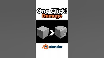 One Click Damage! 3D Modeling #3d #blender3d #3dmodelingsoftware #oneclick #tipsandtricks