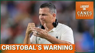 RELENTLESS: Cristobal NOT SATISFIED With Miami's 5-0 Start | Will Canes RISE To The Challenge?