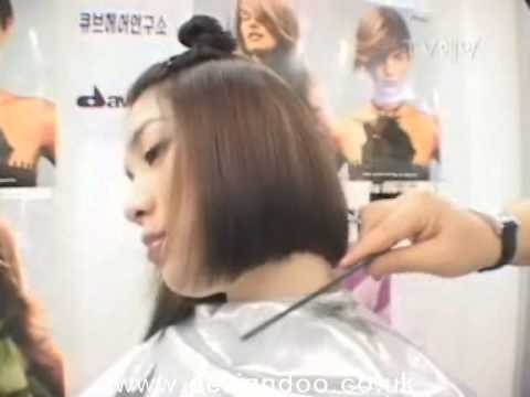 how to cut graduated bob style from DESIGNDOO SCIS...