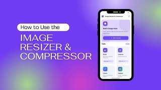 Main Image Resizer — Resize Any Image in Seconds! Free Tool trailer