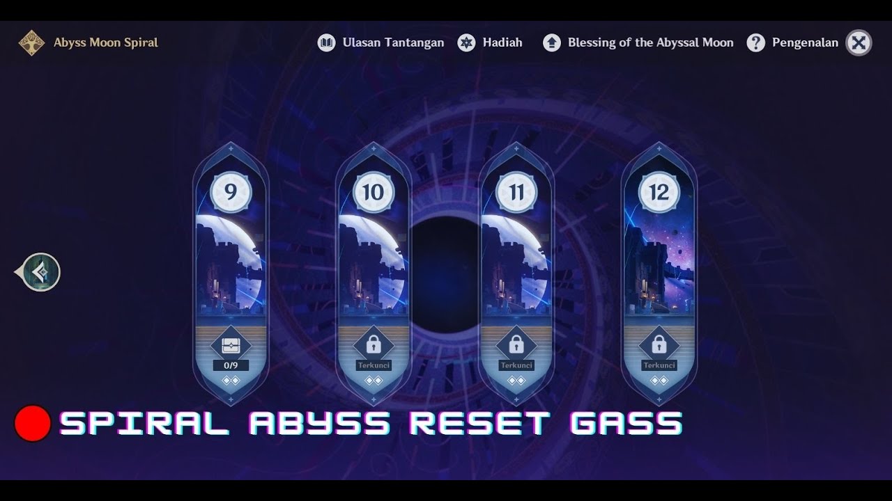 🔴[35] Spiral Abyss Reset Waktu ya Gajian Awall Bulan Live Genshin