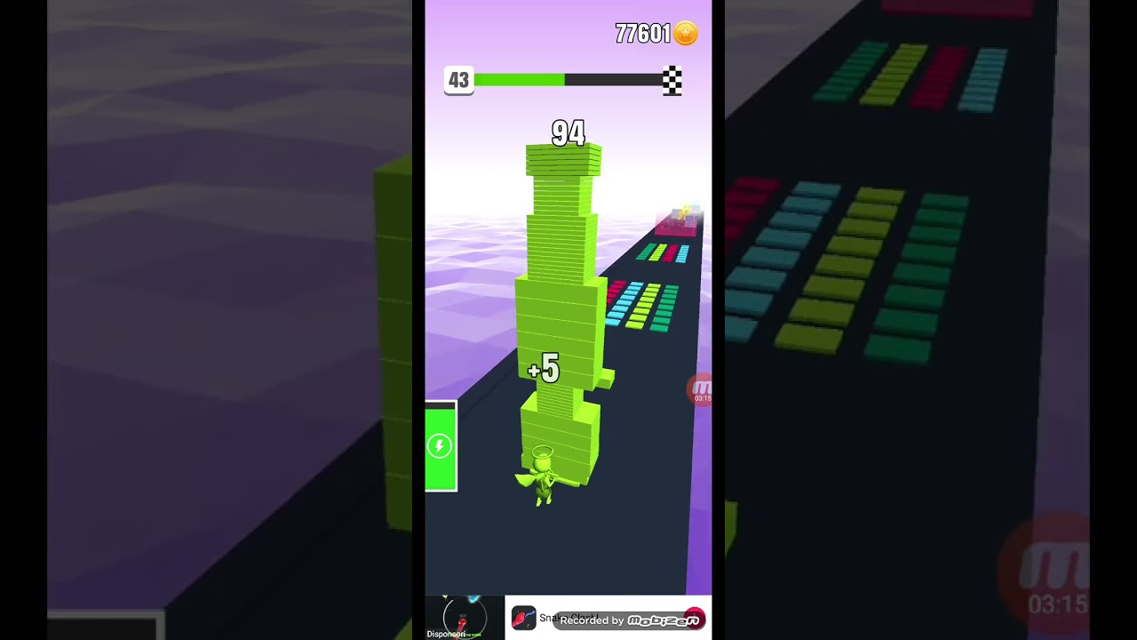 Stack Colors, - Gameplay Walkthrough, Theme Version By: Voodoo LTD, AB Puzzles Gaming Part 9 