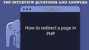 How to redirect a page in PHP