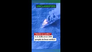 U.S. boat strikes are "murder as policy," Amnesty International says