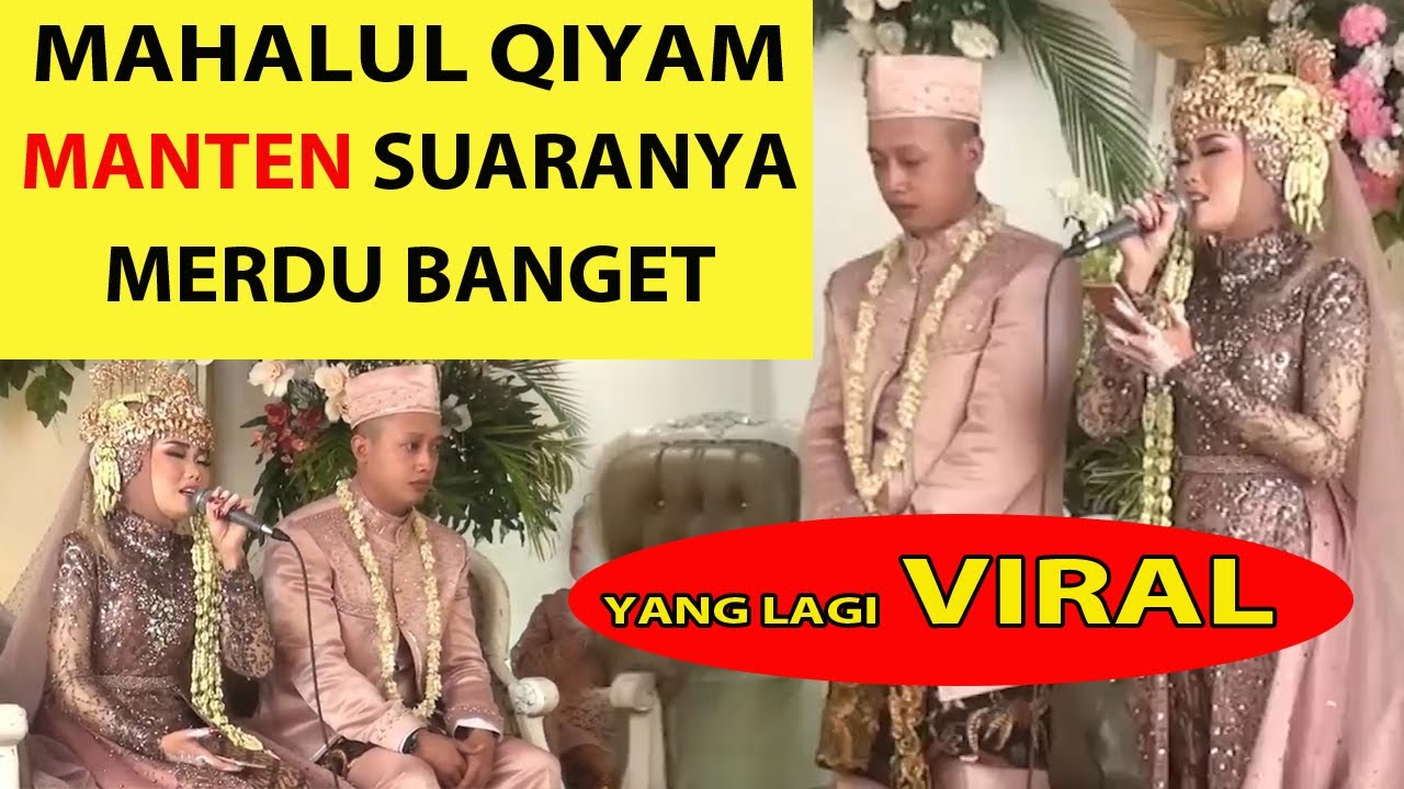 MERDU BANGET BERUNTUNG SUAMI PUNYA ISTRI BISA MELANTUNKAN MAHALUL QIYAM