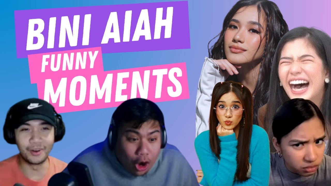 BINI AIAH CORE MOMENTS REACTION! SHES SO SILLY!