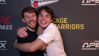 Luke Riley on another 1st round knockout at Cage Warriors Manchester, wants the belt by end of 2023.