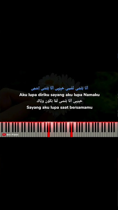 Karaoke Piano Ana Bansa Nafsy Instrumen #shorts