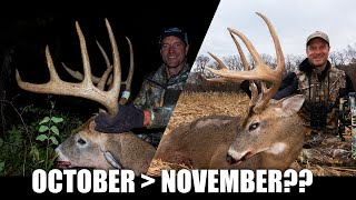 Is October Better than November? | Bowhunting Whitetails w/ Bill Winke