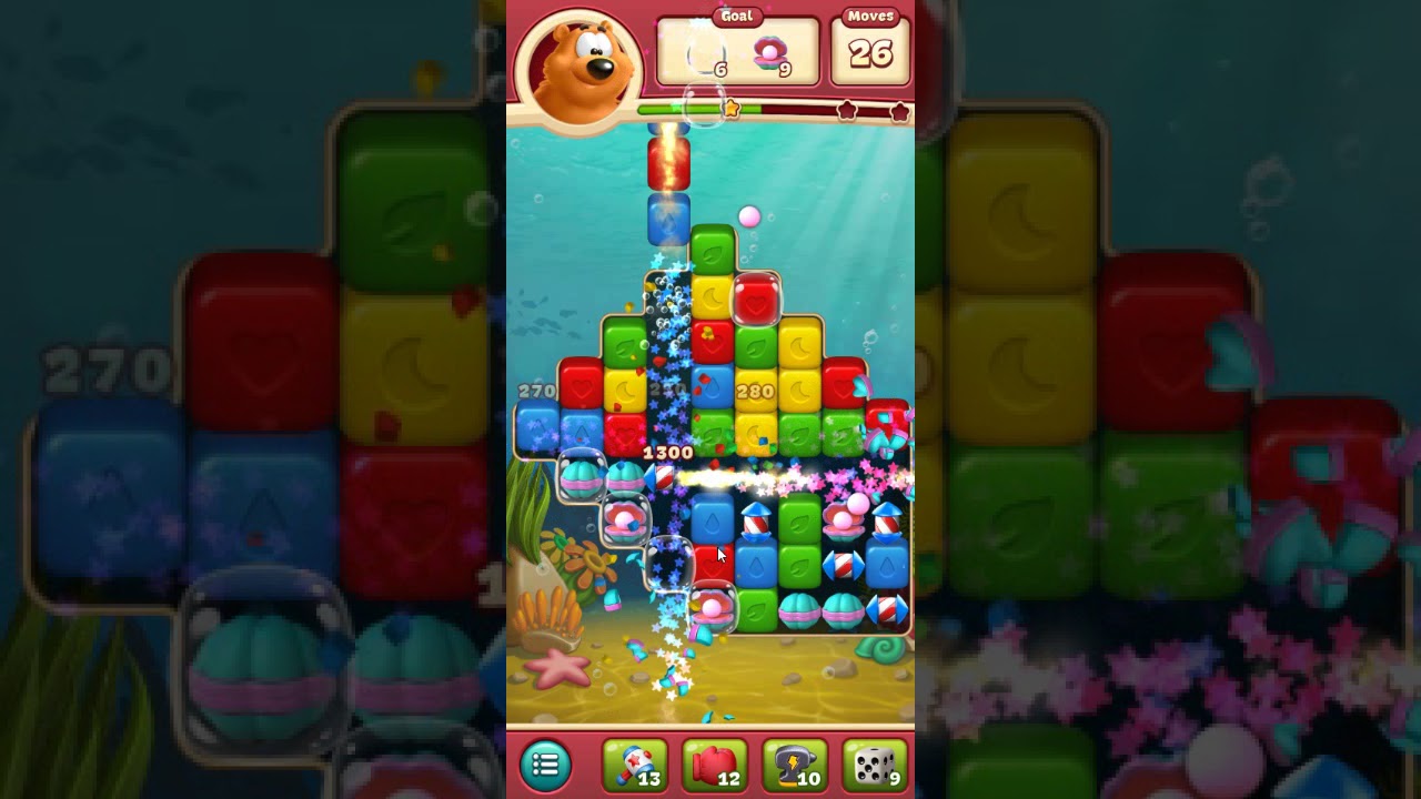 Toon Blast level 184 no boosters 😈