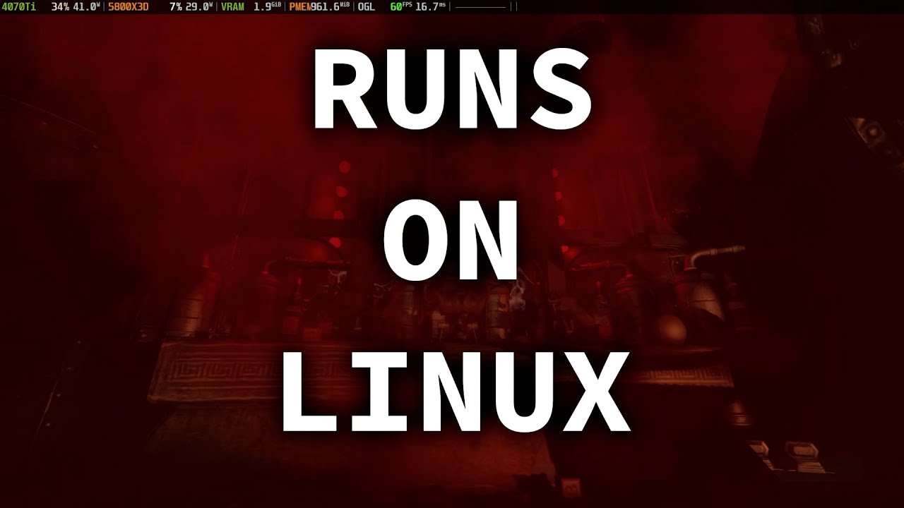 Amnesia: A Machine for Pigs Runs on Linux [Native]