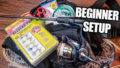 Beginner Setup for Trout Fishing (Rod, Reel, Gear) | Catching Trout on a $1 Spinner