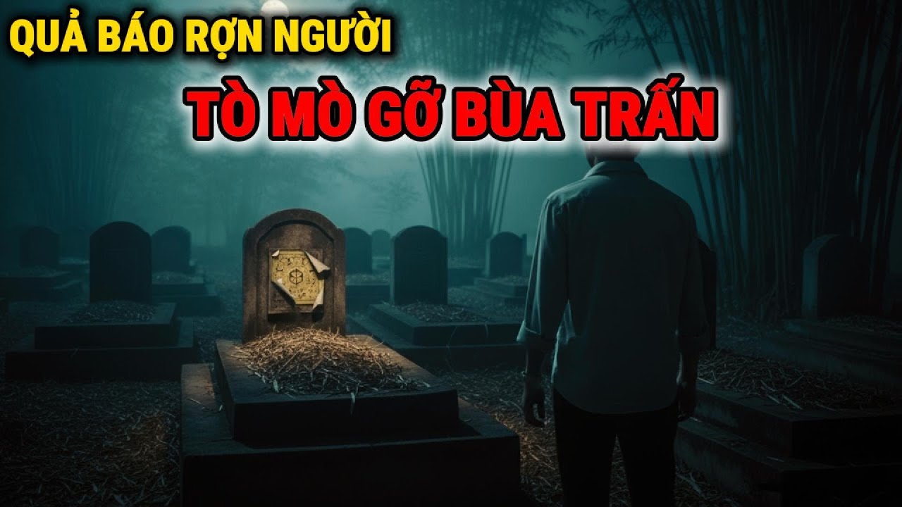 Gỡ Bùa Trấn Mộ Vì Tò Mò | QUẢ BÁO TÂM LINH