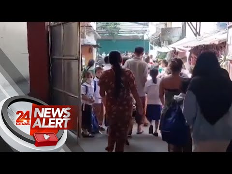 Mga estudyante ng Geronimo Santiago Elementary School, pinauwi matapos... | 24 Oras News Alert