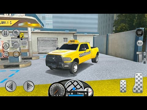 Real Taxi Sim 2018 Dodge Ram Truck Android Gameplay Fhd Youtube