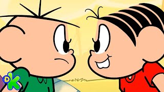 Sansão Precisa Escolher Entre Mônica E Cebolinha Turma Da Mônica Discovery Kids Brasil