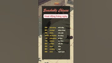 Mỗi ngày 10 từ vựng tiếng Trung (P5) #studywithme #learn #learnchinese #tiengtrung