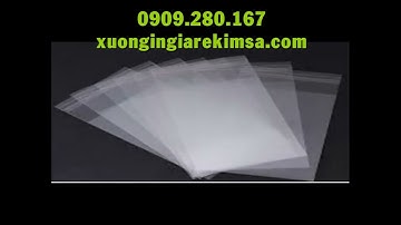 Bao bì OPP là gì? nhà máy sản xuất túi OPP