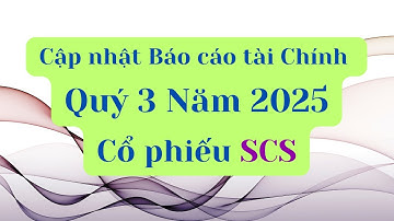 Cập nhật Báo cáo tài chính Quý 3 Năm 2025 của cổ phiếu SCS