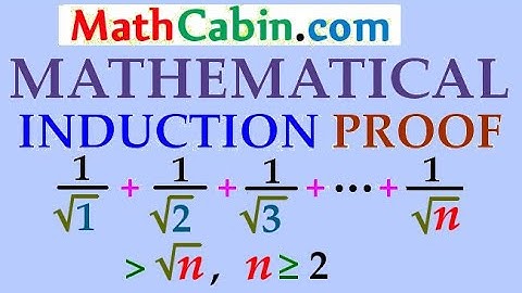 The Principle of Mathematical Induction Inequality PROOF problem ! ! ! ! !