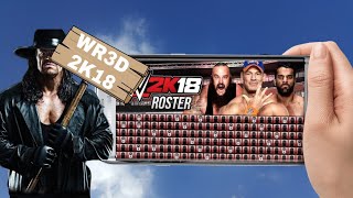 Wr3D 2K18 Mod Wrestling Revolution 3D Mod 2K18