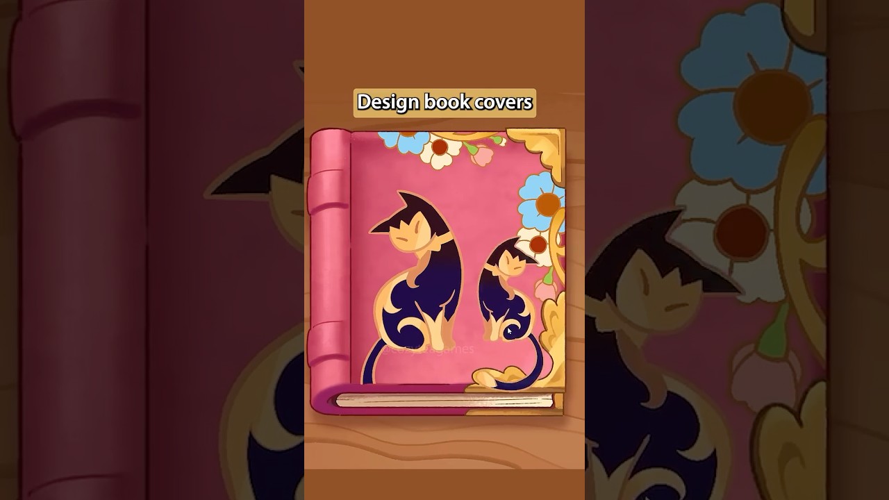 YOU design these book covers! (cozy game)