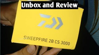 DAIWA SWEEPFIRE 2B CS 3000 || UNBOX and REVIEW
