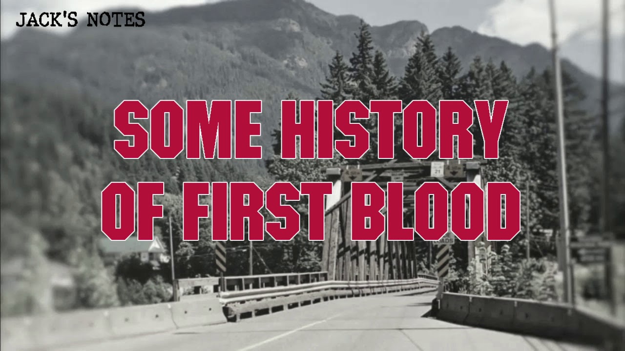 Some History of First Blood (w/ studioredband!)
