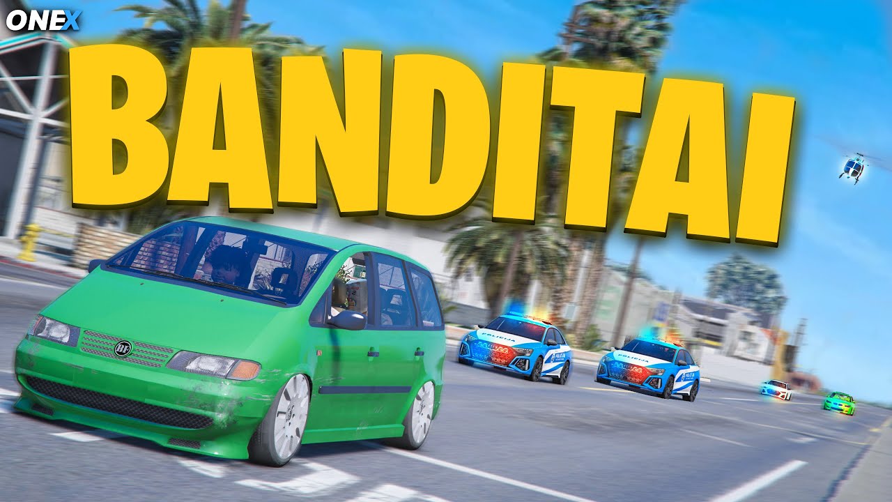 BANDITAI SU ŠARANU? GTA ROLEPLAY LIETUVIŠKAI ( OneX.lt)