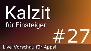 Kalzit 27 - Auto build