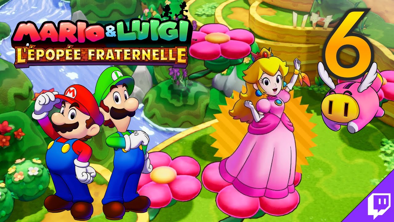 Mario & Luigi : L'épopée fraternelle #6 - 22/01/2025 - YouTube