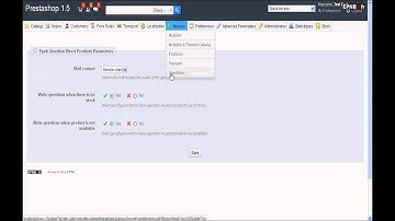 Prestashop 1.5 -  How to add a contact form on product page with Products’s Direct Question