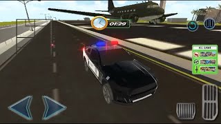 ألعاب قيادة سيارات # طائرة نقل سيارة تابعة للشرطة#Police driving games # police car transport plane