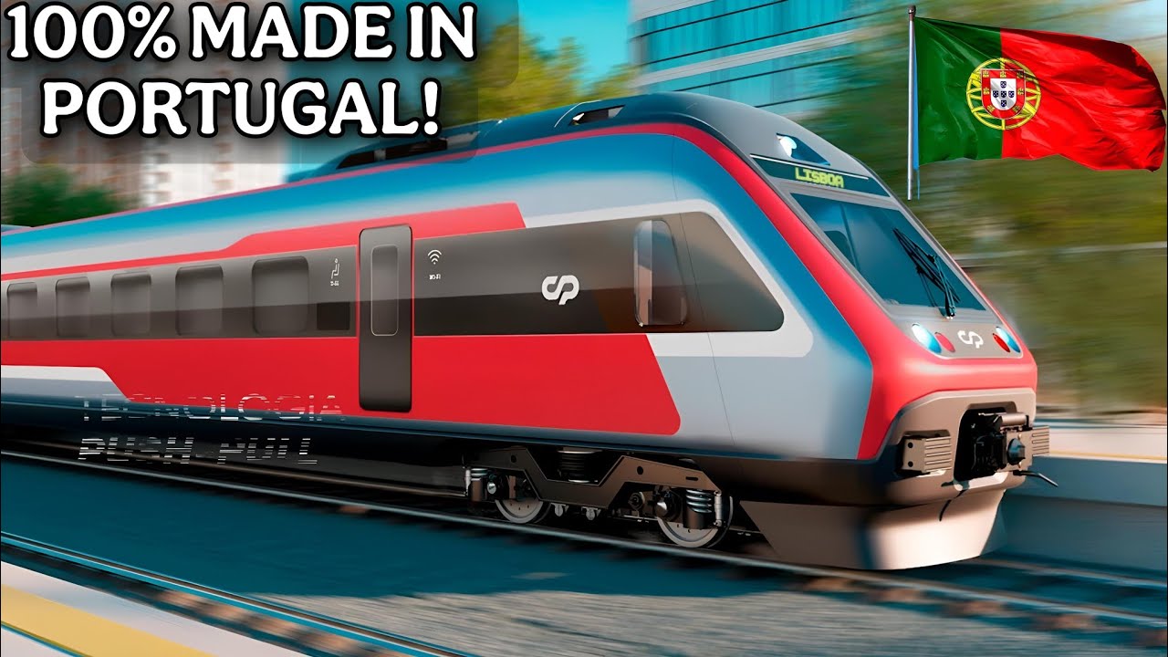 Comboio Português: O Primeiro 100% Made in Portugal! 🚄