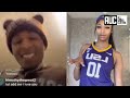 NBA YoungBoy Cant Stop Smiling While Talking To LSU Basketball Star Angel Reese