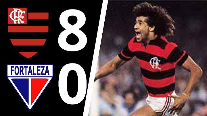 Flamengo 8 x 0 Fortaleza - Campeonato Brasileiro 1981