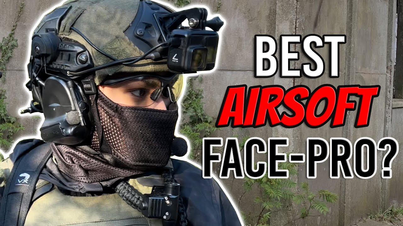 BEST Airsoft Face Protection? (Delta Mike Face Pro Review) 