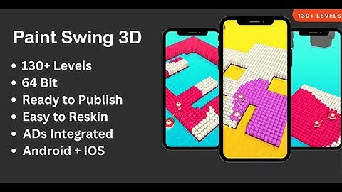 Paint Swing 3D - Unity Game Source Code