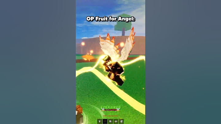 Best Fruit for Angel in Blox Fruits! 😈💀 #bloxfruits