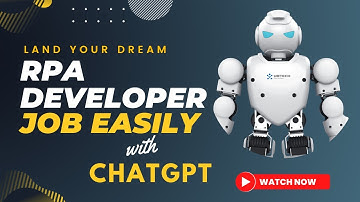👔 Land Your Dream RPA Developer Job with ChatGPT