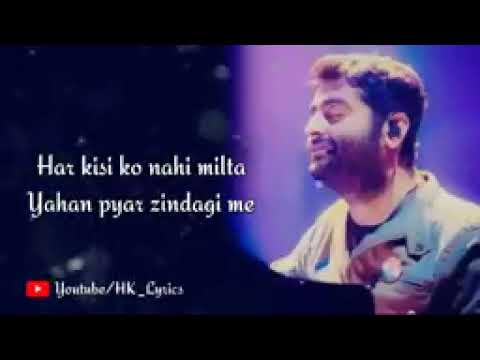 Tu Mohabbat Hai Ishq Hai Mera Full Song With Lyrics Arijit Singh | Arijit Singh Songs