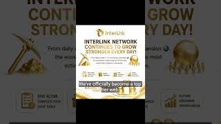 🚀 InterLink Network continues to grow stronger every single day!#InterLink #ITLG #ITL