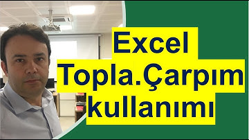 #Excel Excel Topla.Çarpım kullanımı | 270.video | Ömer BAĞCI